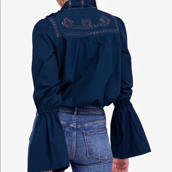 Free People- Another Eternity Blouse - Picture 4 of 6